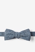 Navy Blue Molly Batwing Bow Tie Photo (0)