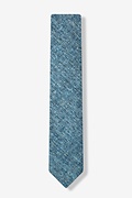 Navy Blue Thompson Skinny Tie Photo (1)