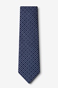 Nixon Navy Blue Extra Long Tie Photo (1)
