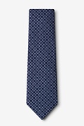 Nixon Navy Blue Extra Long Tie Photo (1)