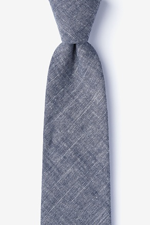 Norton Navy Blue Extra Long Tie