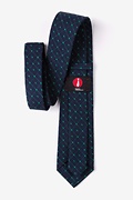 Pala Navy Blue Extra Long Tie Photo (2)