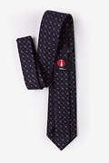 Pala Navy Blue Extra Long Tie Photo (2)