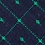 Navy Blue Cotton Pala Skinny Tie
