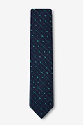 Pala Navy Blue Skinny Tie Photo (1)