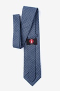 Pike Navy Blue Extra Long Tie Photo (1)