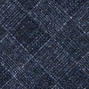 Navy Blue Cotton Prescott Extra Long Tie
