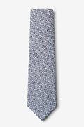 Redmond Navy Blue Extra Long Tie Photo (1)