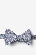 Redmond Navy Blue Self-Tie Bow Tie Photo (0)
