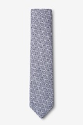 Redmond Navy Blue Skinny Tie Photo (1)