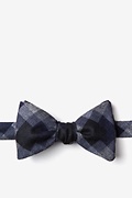 Richland Navy Blue Self-Tie Bow Tie Photo (0)