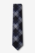 Richland Navy Blue Skinny Tie Photo (1)
