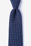 Ross Navy Blue Extra Long Tie Photo (0)