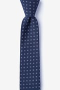 Ross Navy Blue Skinny Tie Photo (0)