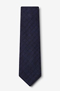 San Luis Navy Blue Extra Long Tie Photo (1)