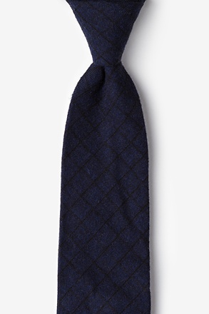 San Luis Navy Blue Extra Long Tie