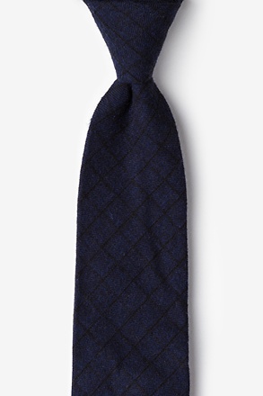 _San Luis Navy Blue Extra Long Tie_