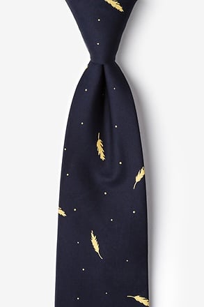 Santee Navy Blue Extra Long Tie