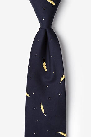_Santee Navy Blue Tie_