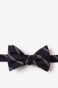 Seagoville Navy Blue Self-Tie Bow Tie Photo (0)