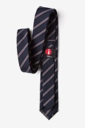 Seagoville Navy Blue Skinny Tie Photo (2)