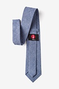 Teague Navy Blue Extra Long Tie Photo (2)