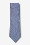 Teague Navy Blue Tie Photo (1)