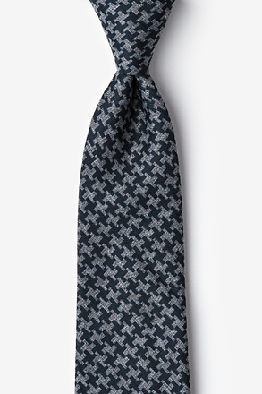 _Tempe Navy Blue Extra Long Tie_