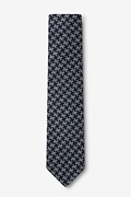 Tempe Navy Blue Skinny Tie Photo (1)