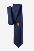 Tiffin Navy Blue Extra Long Tie Photo (1)