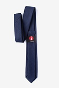 Tiffin Navy Blue Skinny Tie Photo (1)