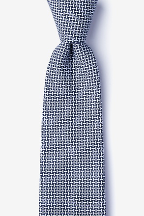 Twin Navy Blue Tie