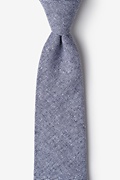Westminster Navy Blue Extra Long Tie Photo (0)