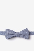 Westminster Navy Blue Skinny Bow Tie Photo (0)