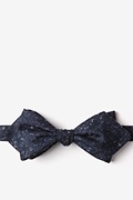 Wilsonville Navy Blue Diamond Tip Bow Tie Photo (0)