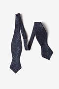 Wilsonville Navy Blue Diamond Tip Bow Tie Photo (1)