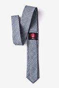 Wortham Navy Blue Skinny Tie Photo (1)