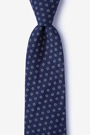 Zane Navy Blue Tie