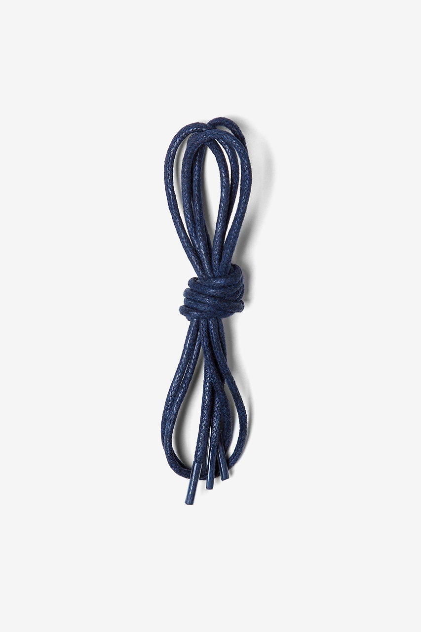 Midnight Blue Navy Blue Shoelaces Photo (0)