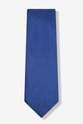 Navy Blue Port Belle Extra Long Tie Photo (0)