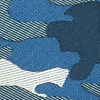 Navy Blue Microfiber Camouflage Woodland