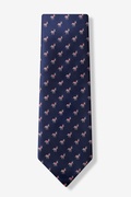 Democratic Party Donkey Navy Blue Tie Photo (0)