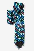 Dentists' Toothbrush Navy Blue Tie Photo (1)