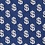 Navy Blue Microfiber Dollar Signs Extra Long Tie
