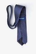 Dollar Signs Navy Blue Extra Long Tie Photo (1)