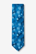 First Snow Navy Blue Tie Photo (1)