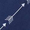 Navy Blue Microfiber Flying Arrows