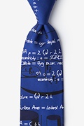 Geometry Navy Blue Tie Photo (0)