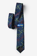 Heart Beats Navy Blue Skinny Tie Photo (1)