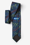 Heart Beats Navy Blue Tie Photo (1)